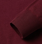 Canali - Merino Wool Sweater - Burgundy