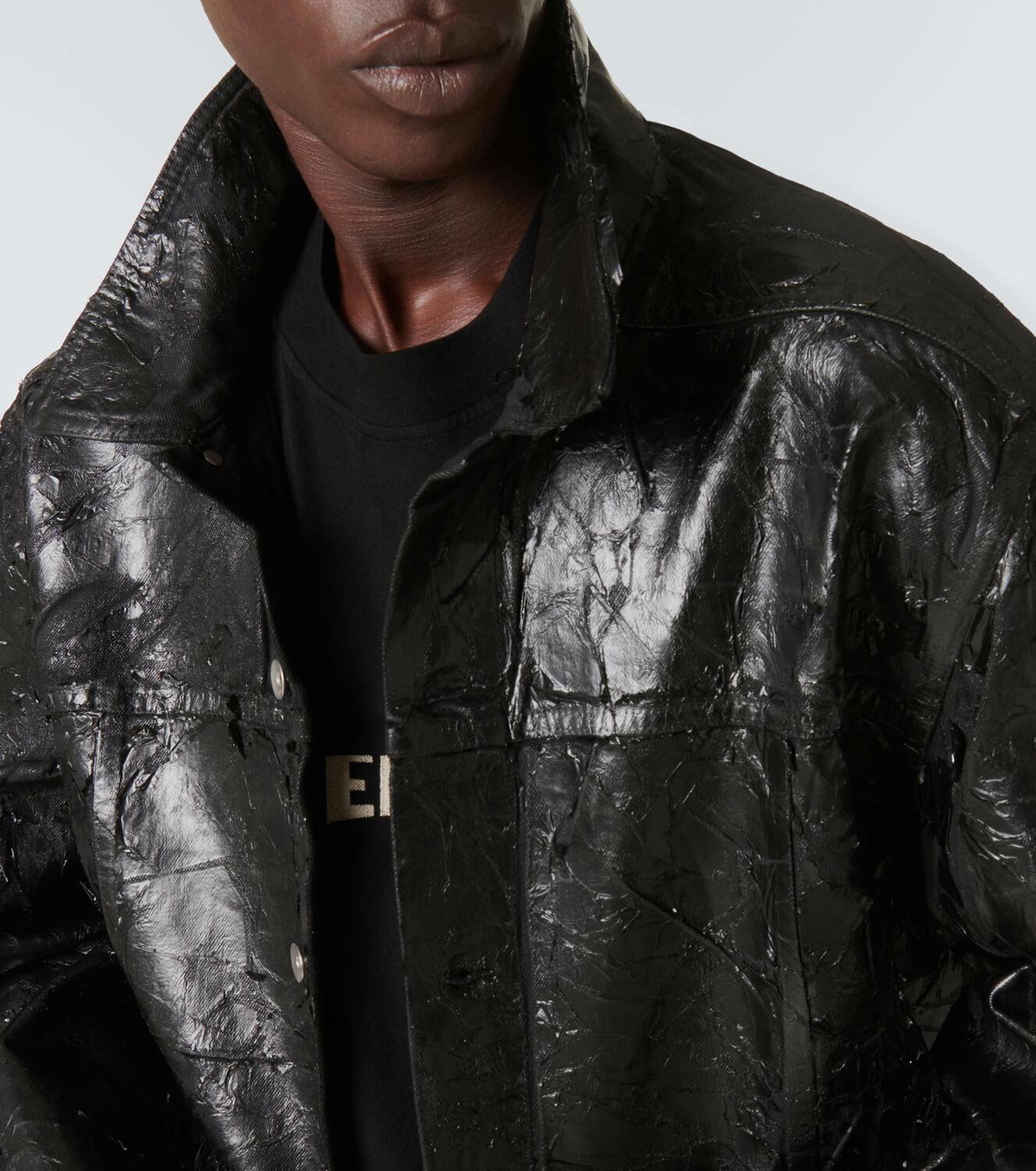 DRKSHDW by Rick Owens Coated denim jacket Rick Owens Drkshdw
