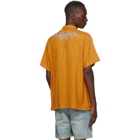 Double Rainbouu Yellow West Coast Short Sleeve Shirt