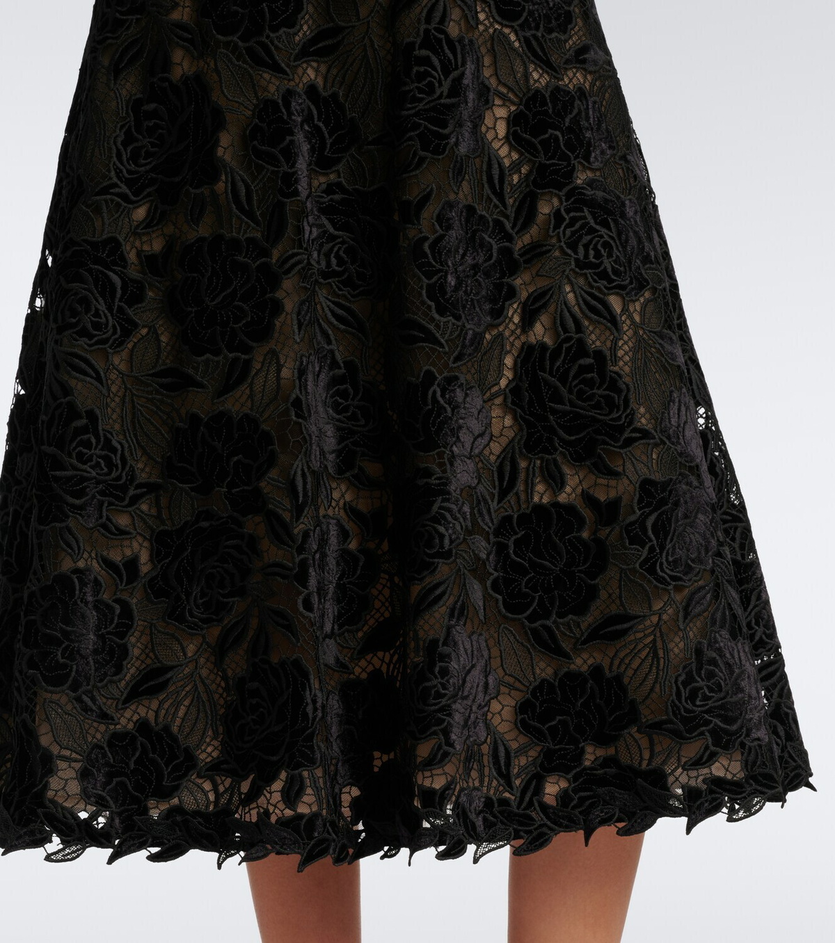 Carolina Herrera Guipure lace cocktail dress