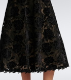 Carolina Herrera Guipure lace cocktail dress