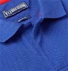 Vilebrequin - Palatin Contrast-Tipped Cotton-Piqué Polo Shirt - Men - Royal blue