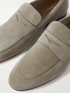 Tod's - Suede Penny Loafers - Neutrals