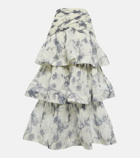 Zimmermann - Keira floral maxi skirt