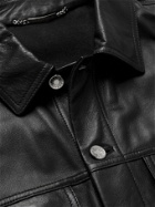DOLCE & GABBANA - Leather Jacket - Black - IT 44