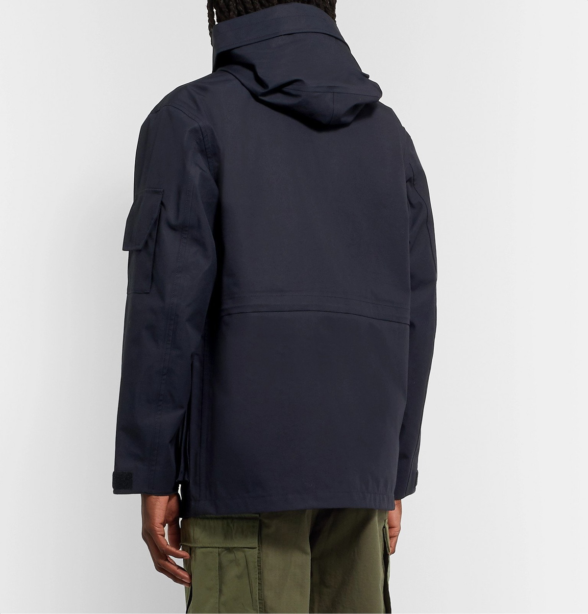 nanamica - Cruiser GORE-TEX Hooded Jacket - Blue Nanamica