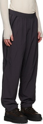 The North Face Gray TNF Red Box Full-Zip Sweatpants