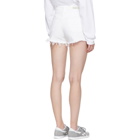 Grlfrnd White Denim Helena Shorts