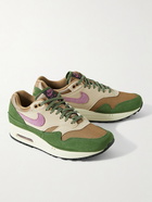 Nike - Air Max 1 NH Suede, Canvas and Mesh Sneakers - Green