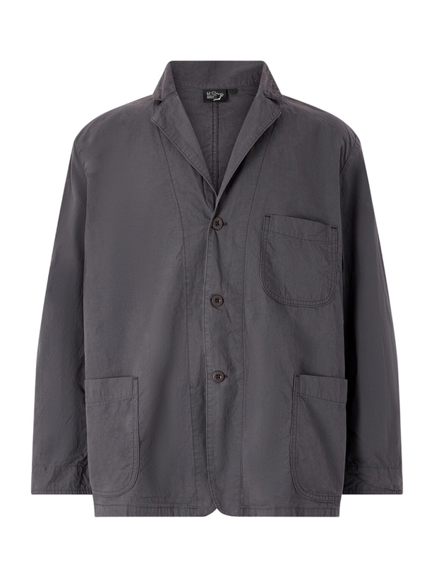 Photo: OrSlow - Cotton and Linen-Blend Shell Jacket - Gray