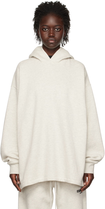 Photo: Essentials Off-White Relaxed Hoodie