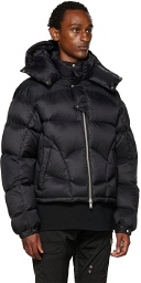 HELIOT EMIL Black Quilted Down Jacket