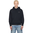 Polo Ralph Lauren Black Embroidered Logo Hoodie
