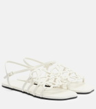 Loewe Paula's Ibiza Petal Anagram leather sandals