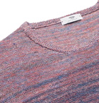 Inis Meáin - Mélange Linen Sweater - Pink