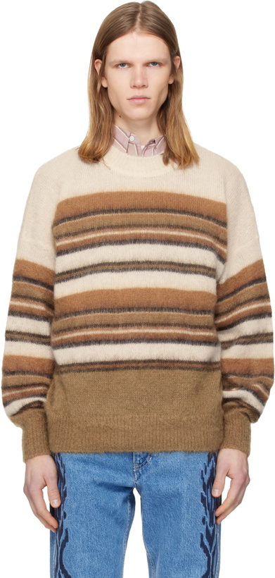 Photo: Isabel Marant Beige & Brown Drussellh Sweater