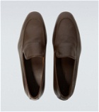 Manolo Blahnik Truro leather loafers