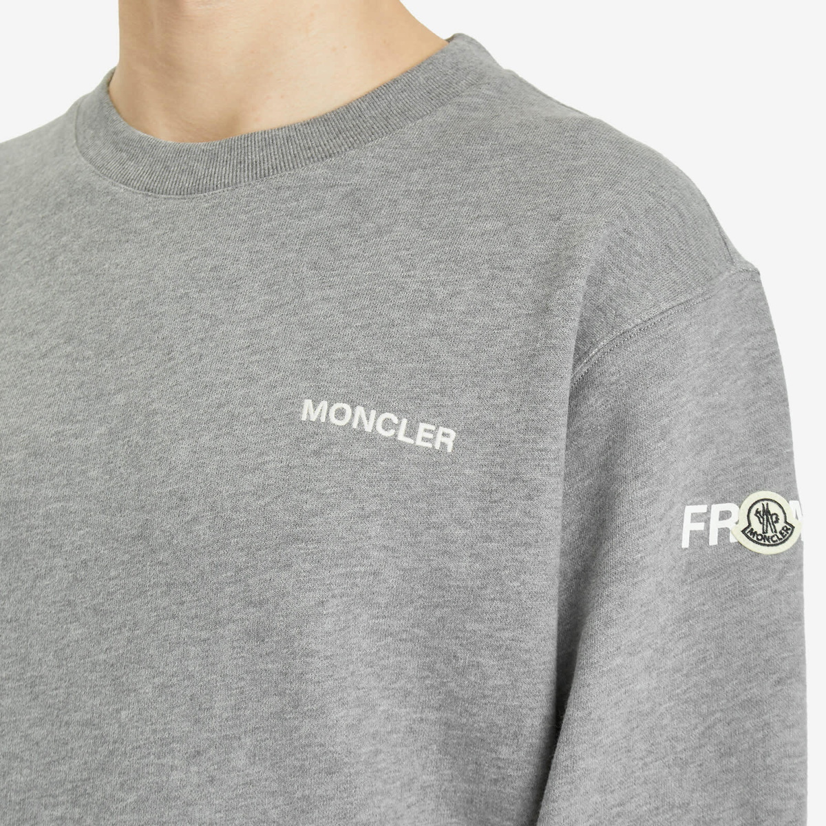 Moncler Men's Genius x FRGMT Sweatshirt in Grey Moncler