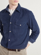 Boglioli - Cotton-Corduroy Shirt - Blue