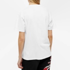JW Anderson Women's Carrie Tiara Chest Embroidery T-Shirt in White