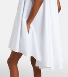 Givenchy Pleated cotton poplin minidress