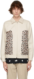 WACKO MARIA Beige 50s 'Guilty Parties' Jacket