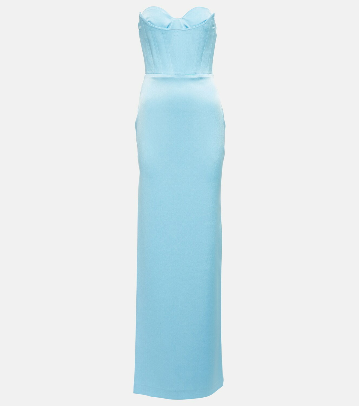 Alex Perry Honore satin maxi dress Alex Perry