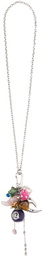 Marland Backus SSENSE Exclusive Silver 12 Keychain