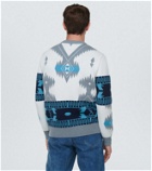 Alanui Icon jacquard virgin wool sweater