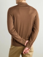 Dunhill - Slim-Fit Cashmere Polo Shirt - Brown
