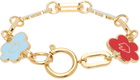 IN GOLD WE TRUST PARIS Gold Flower Bracelet