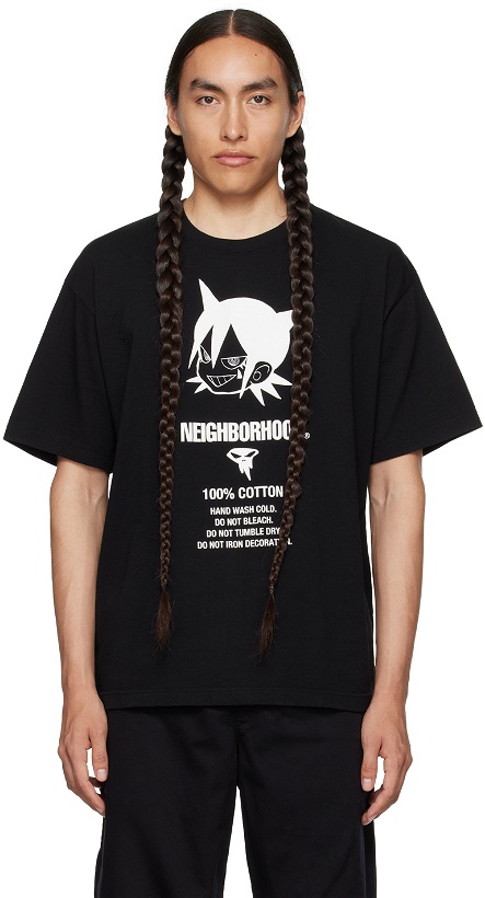 Photo: Neighborhood Black Graphic T-Shirt