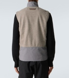 Sease Explorer reversible wool-blend vest