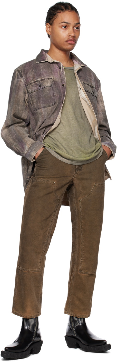 NotSoNormal SSENSE Exclusive Brown Working Trousers