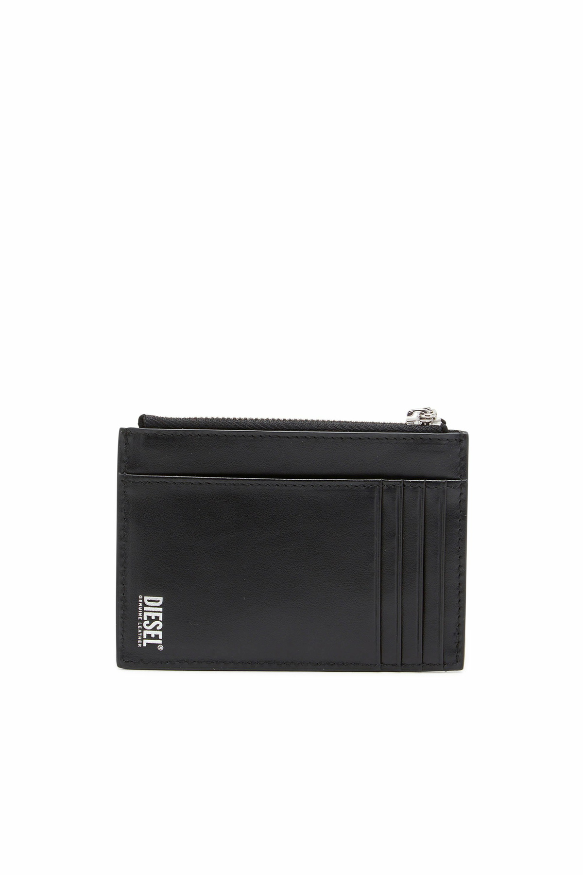 Diesel Card holder in leather - Card cases Womens in Black