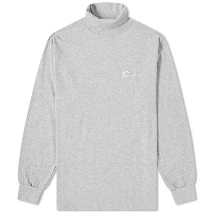 Photo: Polar Skate Co. Long Sleeve Script Turtleneck Tee