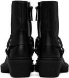 VTMNTS Black Neo Western Harness Boots