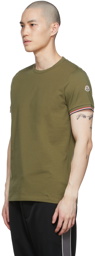 Moncler Green Cotton T-Shirt