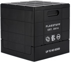 F-LAGSTUF-F Black Polypropylene Storage Box