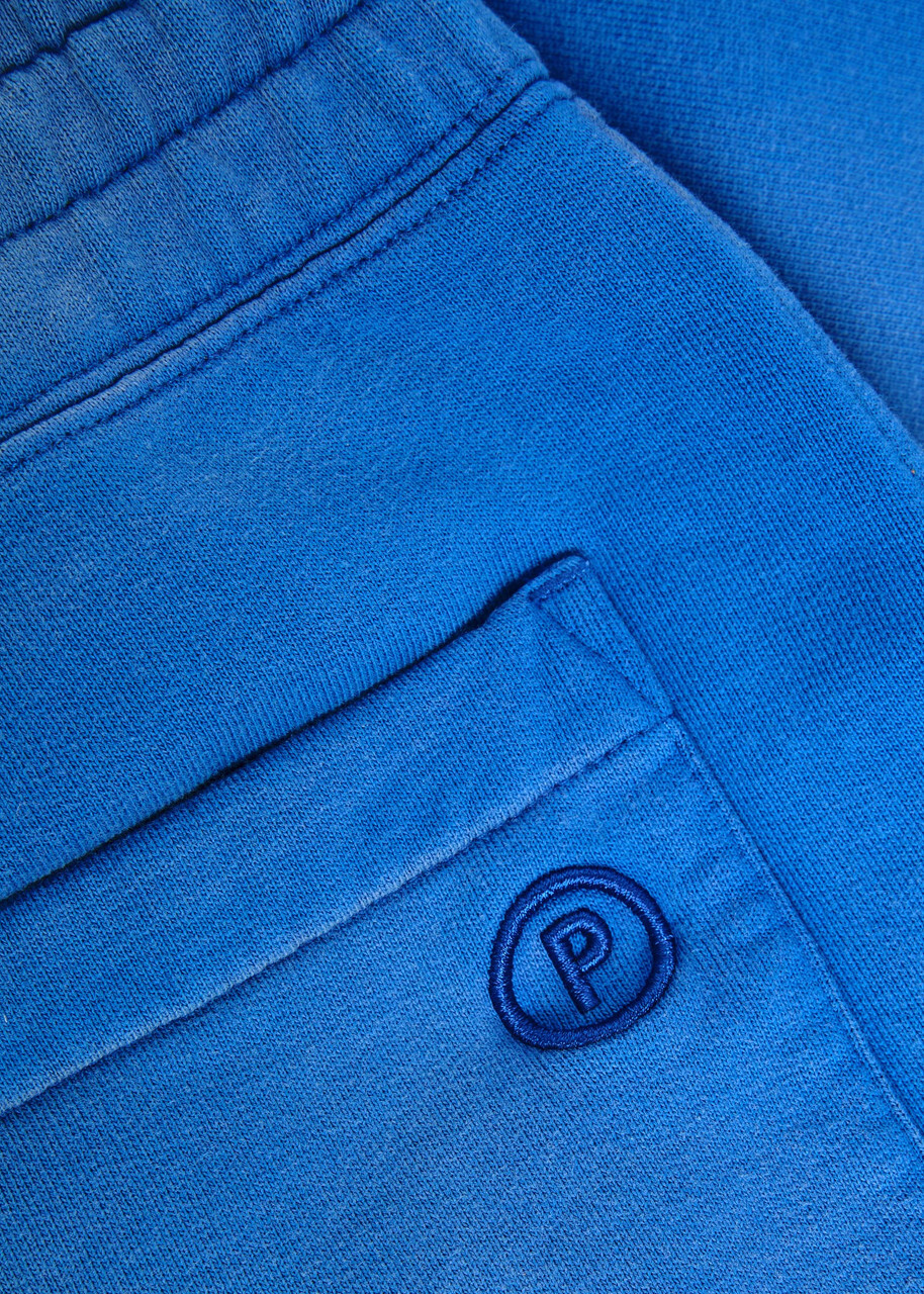 Picante Everyday Faded Cotton Shorts Royal Blue