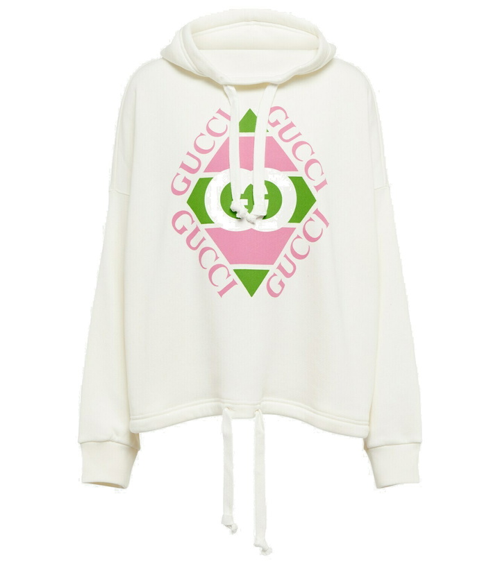 Photo: Gucci - Logo cotton hoodie