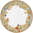Versace White Rosenthal 'Le Jardin' Plate, 28 cm