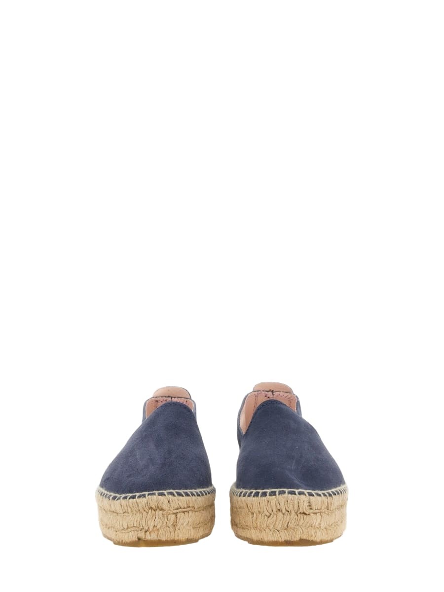 Manebi Leather Espadrille