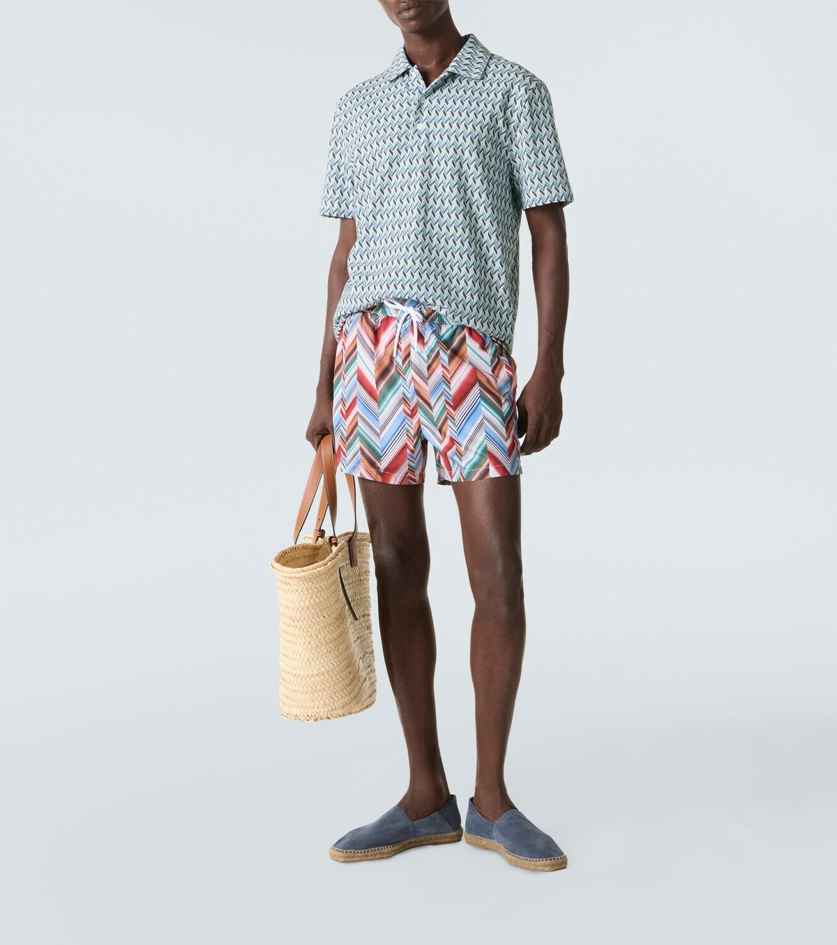 Missoni Zigzag cotton polo shirt