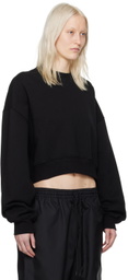 WARDROBE.NYC Black Hailey Bieber Edition HB Track Sweatshirt