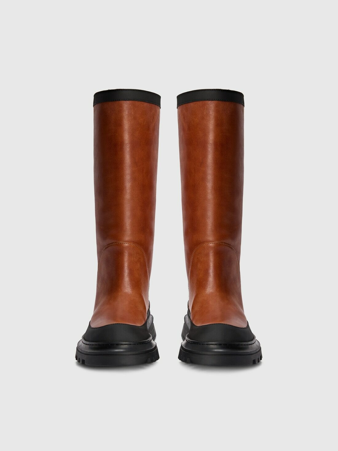 Missoni - Leather half-calf boots, Women, Brown