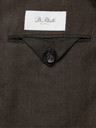 De Petrillo - Linen Suit Jacket - Brown