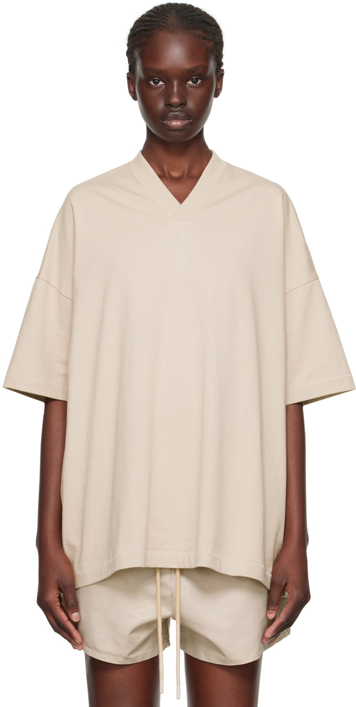 Fear Of God Essentials T-Shirt Taupe for Women
