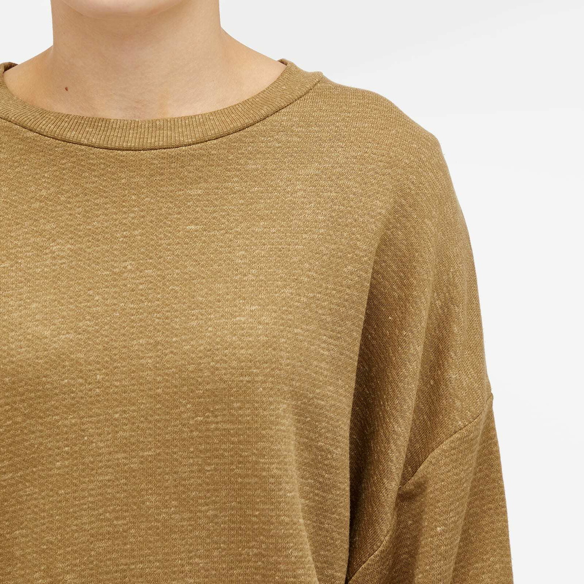 Baserange Women's Rim Sweatshirt in Stome Green