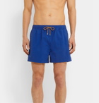 Paul Smith - Slim-Fit Short-Length Swim Shorts - Blue